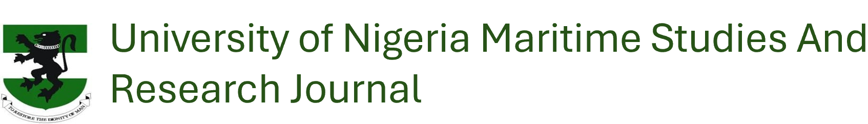 University Of Nigeria Journal Of Institute Of Maritime Studies